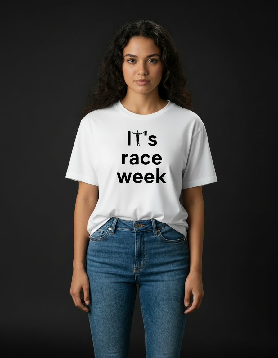 It's Race Week George Russell Unisex Oversized T-Shirt