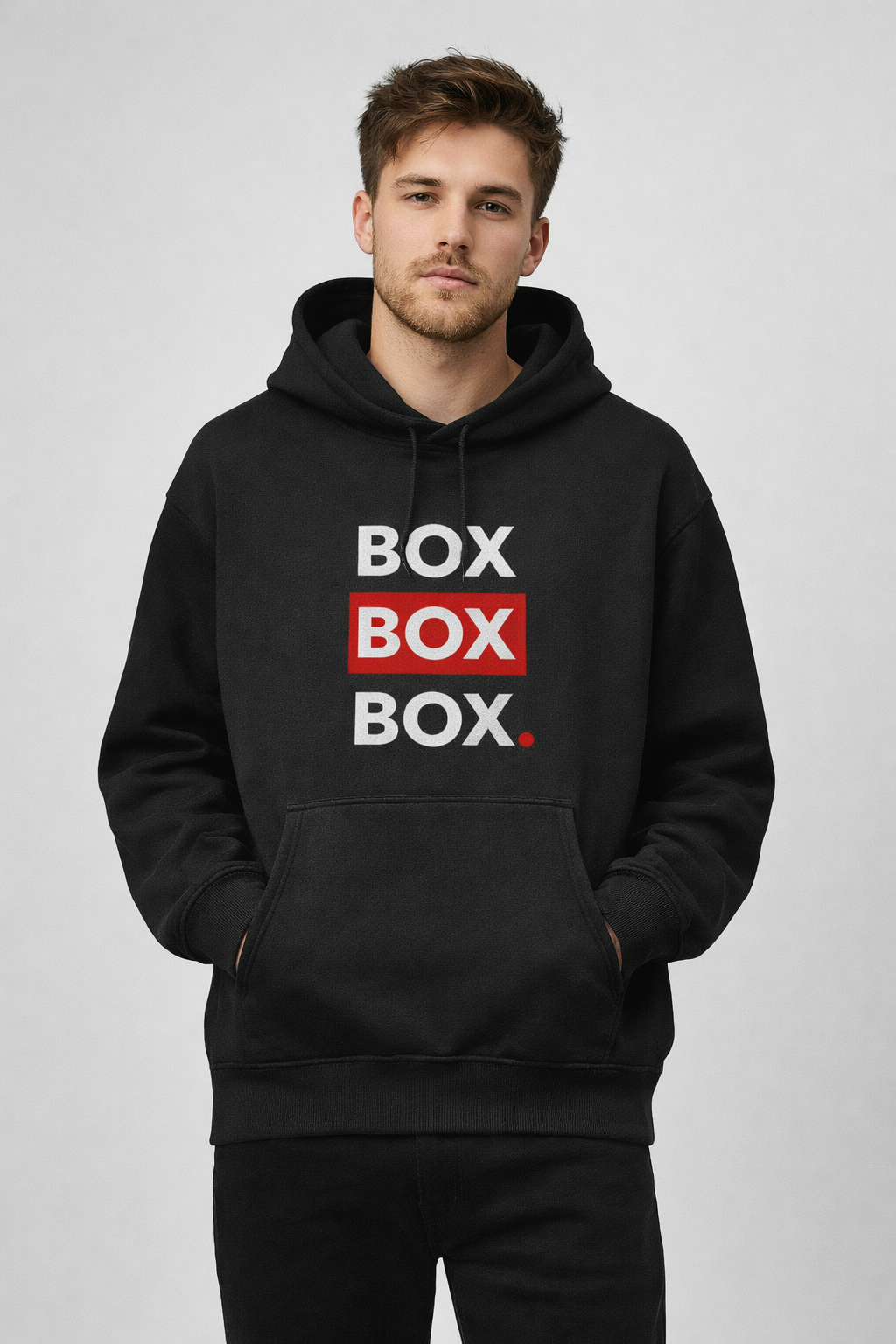 BOX BOX Unisex Oversized Hoodie