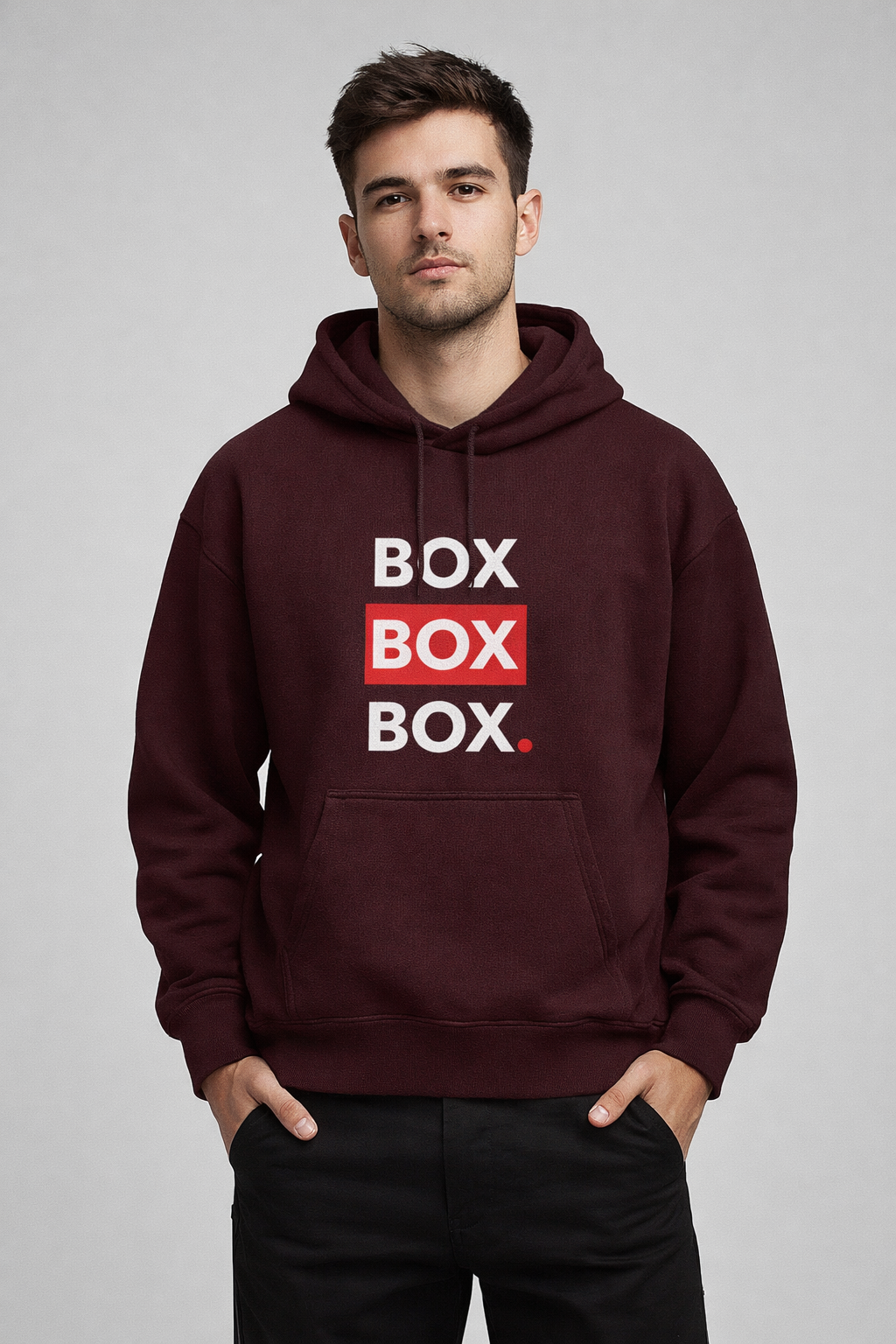 BOX BOX Unisex Oversized Hoodie