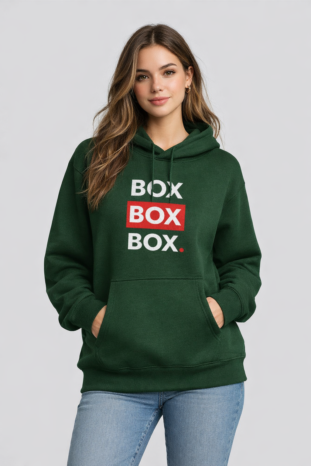 BOX BOX Unisex Oversized Hoodie