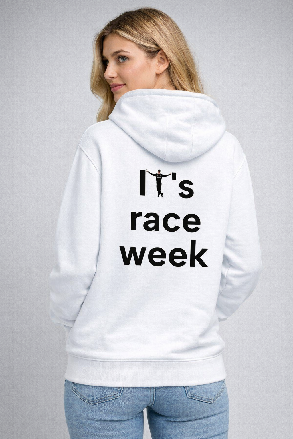 It's Race Week George Russell Unisex Oversized Hoodie