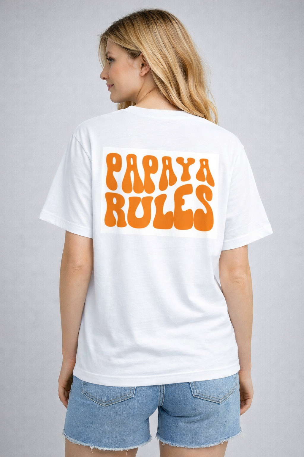 Papaya Rules McLaren Unisex Oversized T-Shirt