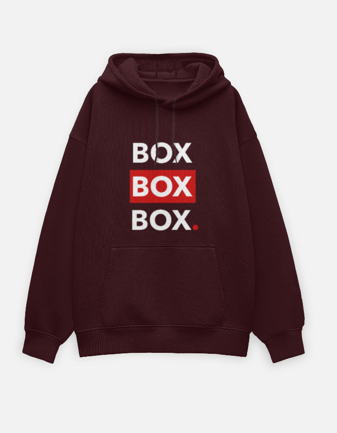 BOX BOX Unisex Oversized Hoodie