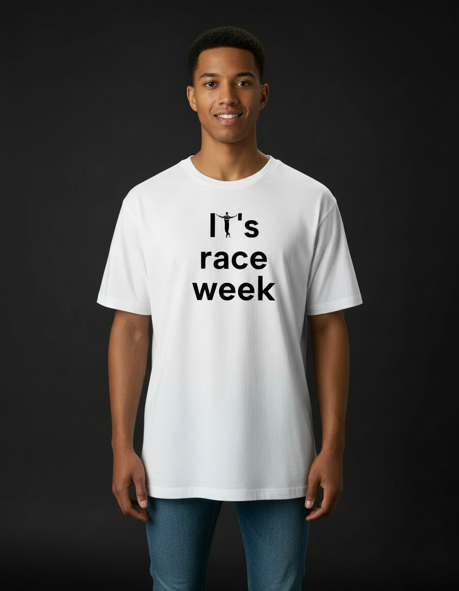 It's Race Week George Russell Unisex Oversized T-Shirt