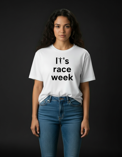 It's Race Week George Russell Unisex Oversized T-Shirt