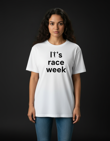 It's Race Week George Russell Unisex Oversized T-Shirt