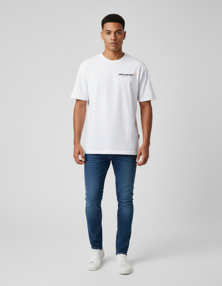 Papaya Rules McLaren Unisex Oversized T-Shirt